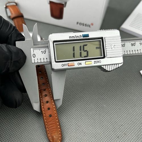 Fossil Damen Hybrid Smartwatch FTW5012 Q Jacqueline Braun Leder Neue Batterie - Bild 18 von 24
