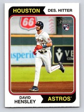 2023 Topps Heritage - David Hensley #308 (RC)