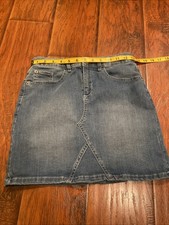 Thereabouts Girls Size 14 Western Style Denim Skirt Cotton Blend