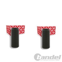 2X Febi Staubschutz Satz StoßDÄMpfer Vorne Passend FüR Seat Cordoba Ibiza VW COR