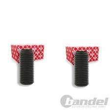 2X FEBI STAUBSCHUTZ SATZ STOßDÄMPFER VORNE passend für SEAT CORDOBA IBIZA VW COR