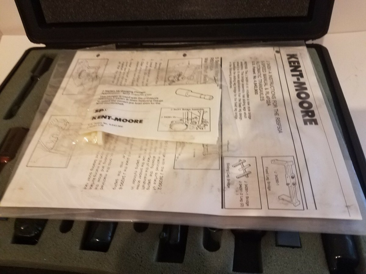 Kent Moore J 34291-b Shim Setting Gauge Kit (nissan) J34291