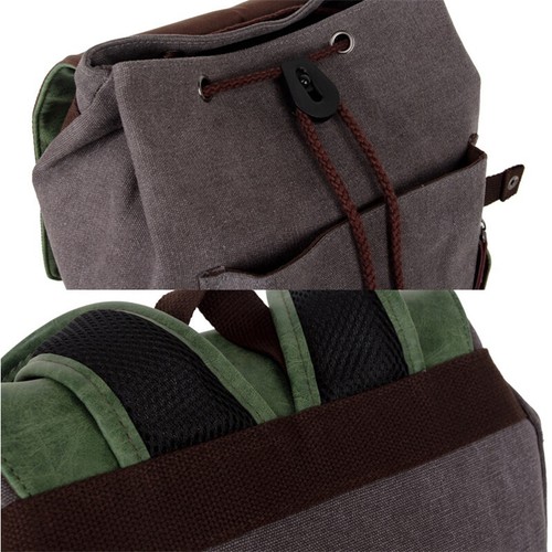 Japanese Anime Theme Canvas Backpack Totoro Attack on Titan Rucksack Schoolbag - Picture 15 of 22