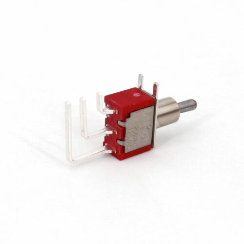 5Pcs T8020L 3Pin ON-OFF-ON 3 Position Right Angled Mini Toggle Switch PCB Mount - Picture 4 of 5