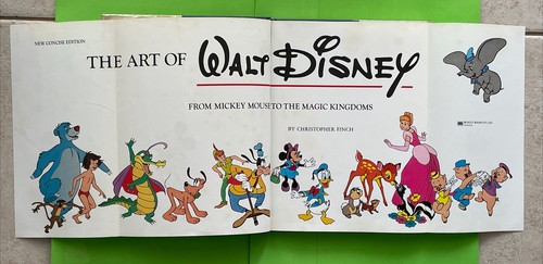 THE ART OF WALT DISNEY Mickey Mouse To The Magic Kingdom Hardcover 1988 - Foto 8 di 11