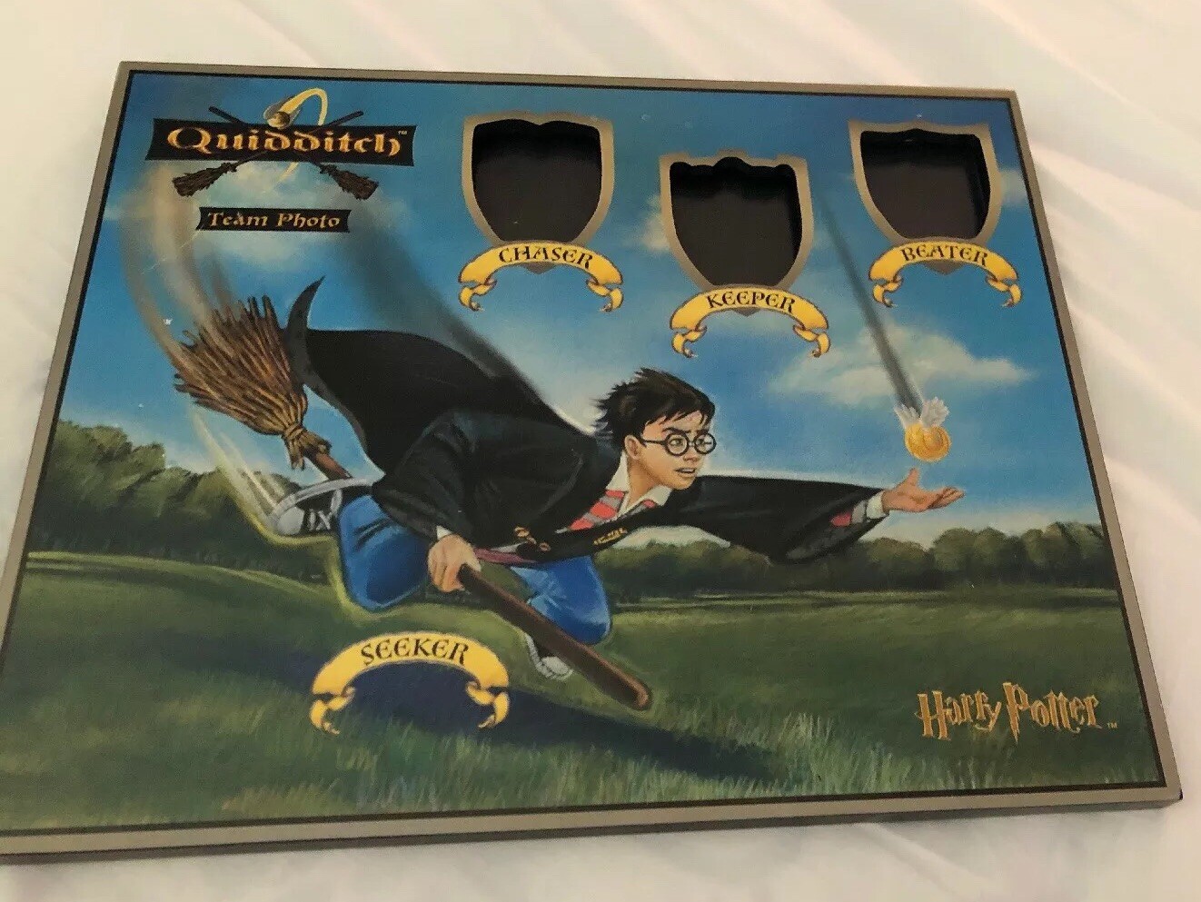 Harry Potter Quidditch Team Photo Frame Chaser/Keeper/Beater & Harry