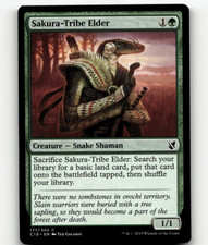MTG - Sakura-Tribe Elder - Commander 2019