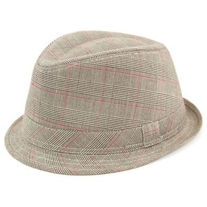 womens grey trilby hat