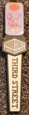 THIRD STREET BREWHOUSE ~ MN  Unique Beer Tap Handle REMOVABLE TOP - Micro RAZZ