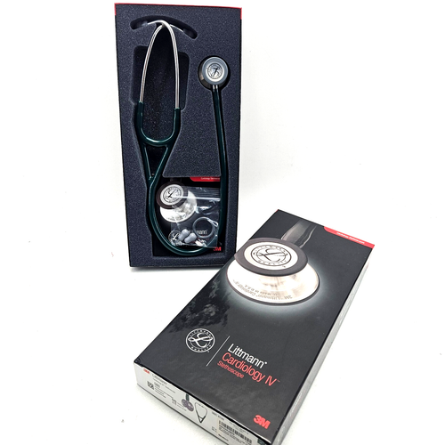 3M Littmann Cardiology IV Diagnostic Stethoscope 27" Stainless Steel (Green)