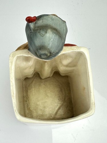 Vintage Relpo 2026 Japan Farm Boy Wheat Bushel Sickle Planter Figurine Ceramic - Picture 6 of 7