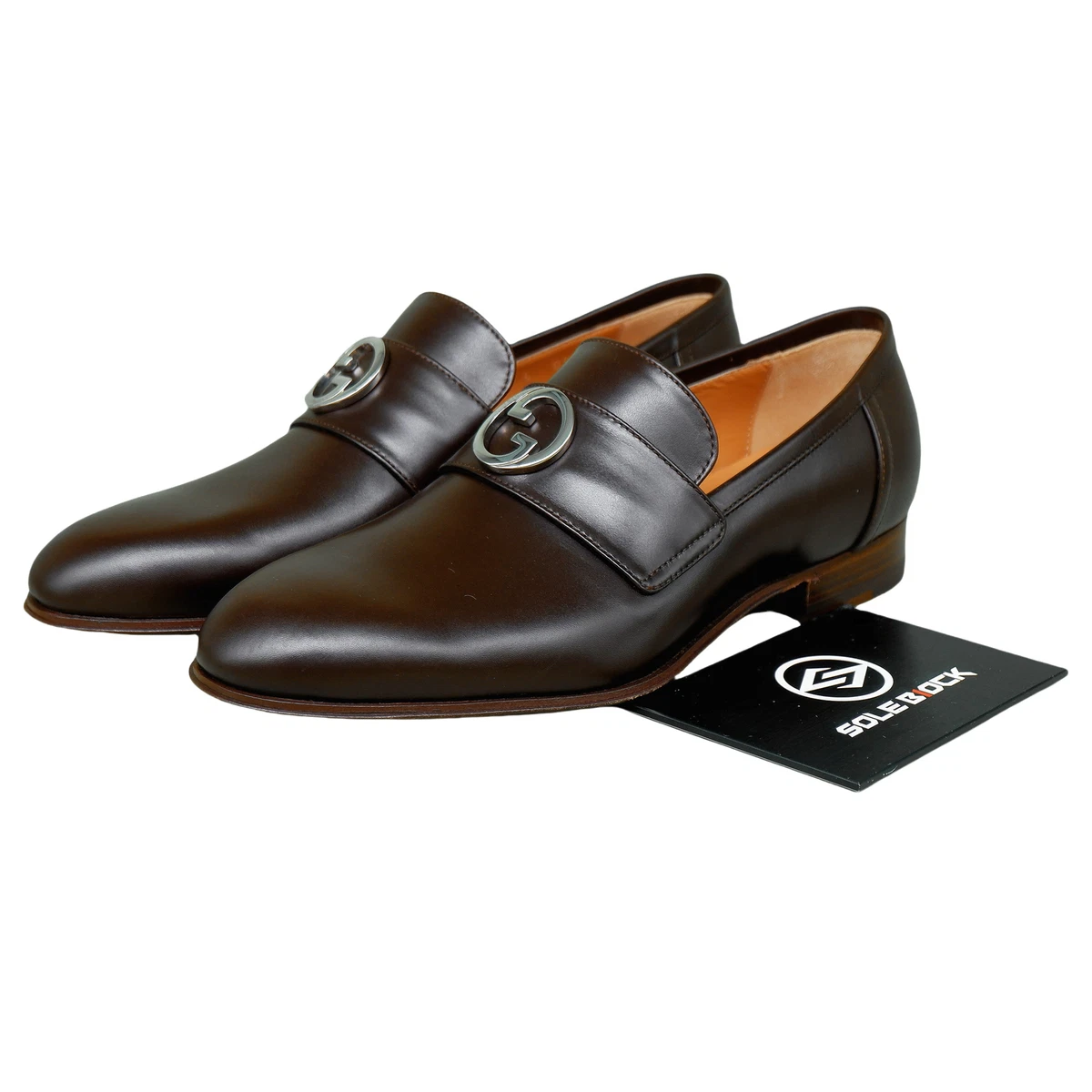 グッチ Gucci Loafer Interlocking G - Brown for sale | eBay