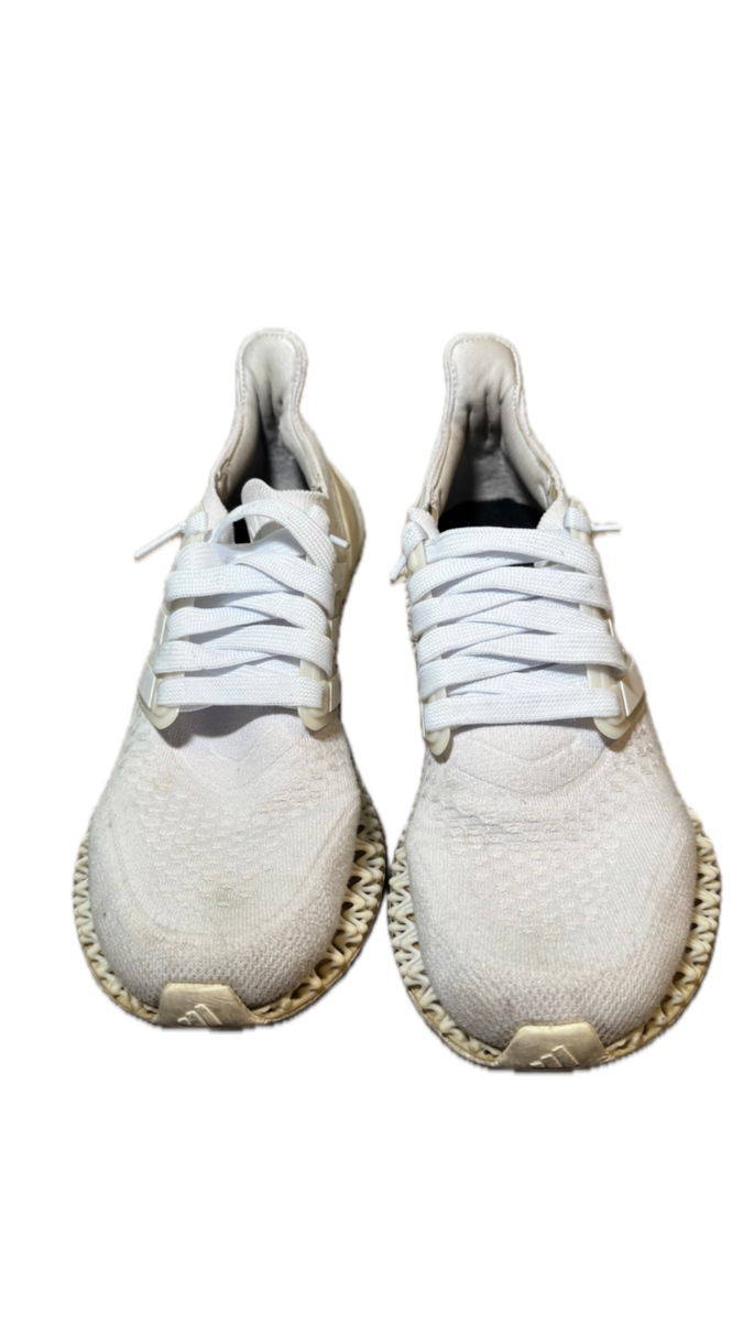Adidas Mens Ultra 4DFWD HP7598 White Running Shoes Sneakers Size 9