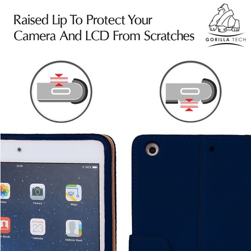 Leder iPad Case Smart Cover Pro 13/12.9/Air 11/10.9/10.2/9.7 Air2/Mini 6/5/4/3 - Bild 35 von 64