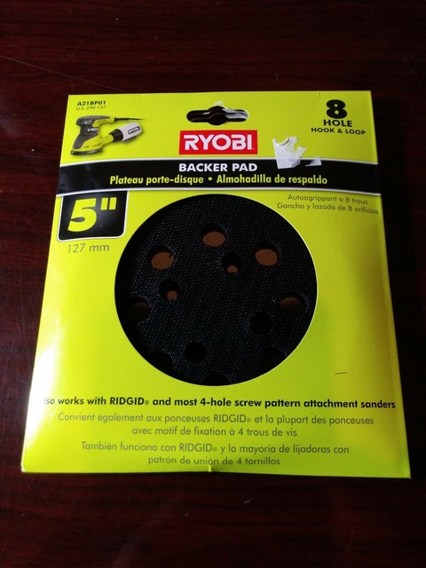 Ryobi Genuine OEM Replacement Backing Pad # A21BP01