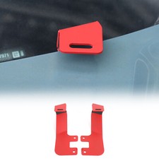 Red Engine Hood Hinge Ditch LED Light Mounting Brackets For Ford Maverick 2022+