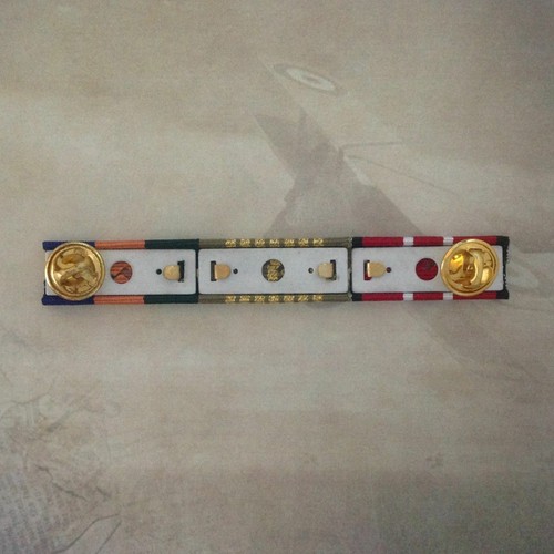 OSM BORDER PROTECT, NATIONAL EMERGENCY MEDAL + ADM MEDAL RIBBON BAR | AUSTRALIA - Picture 2 of 2
