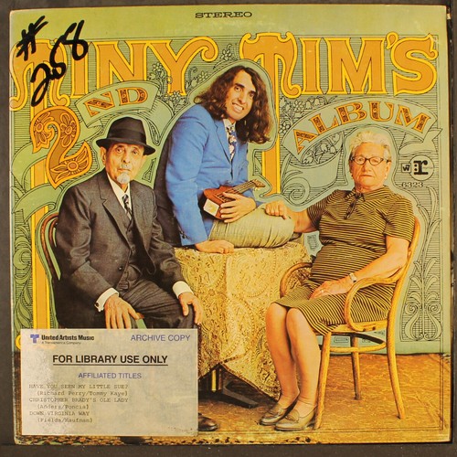 TINY TIM: 2nd album REPRISE 12" LP 33 RPM