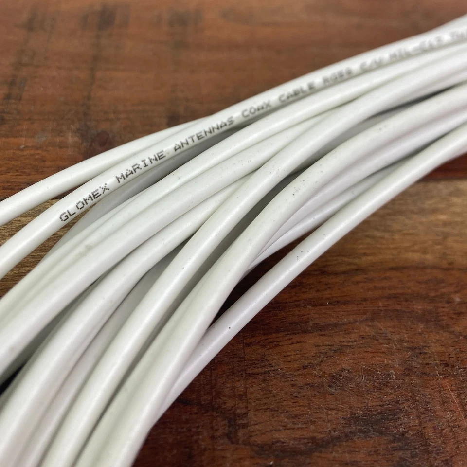 22m Glomex Marine Antenne Coax Cable Koaxialkabel Kabel RG58 50 Ohm ohne Stecker - Bild 2 von 4