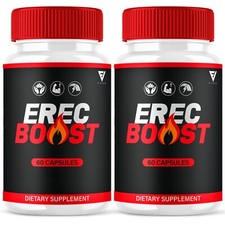 (2 Pack) Erec Boost Pills Erec Booster Max St...