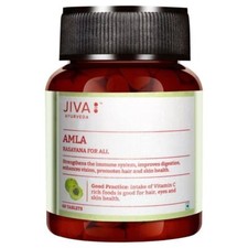 JIVA AYURVEDA Amla Tablets 120 Tablets All-natural immunity enhancer