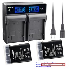 Kastar Battery LCD Rapid Charger for NIKON D5500 D5600 Grip 905-19034-00000-01
