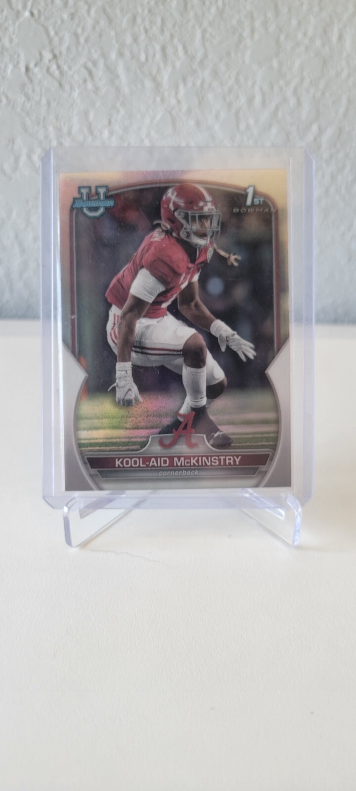 Kool-Aid McKinstry 2022 Bowman Chrome University 1st #14 Refractor Alabama