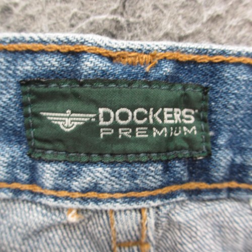 Dockers Jeans Men's 36x32 Blue Light Wash Straight Leg Jeans - Picture 10 of 12