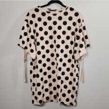 Zara polka dot mini dress size S