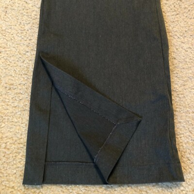 y2K Express Stretch Dress Pants Junior's Size 11/12 Gray