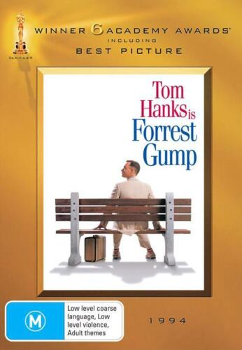 Forrest Gump DVD 1994 Tom Hanks Robin Wright Region 4 Brand New Sealed - Picture 1 of 1