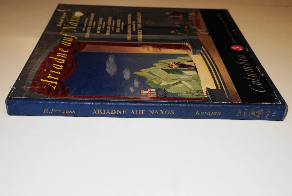 Karajan / Philharmonia - Ariadne Auf Naxos 1955 UK Columbia B&G Mono (No Stereo) - Image 3 of 4