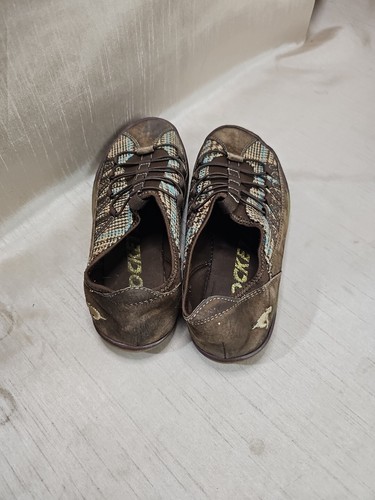 Sneaker slip on vintage Rocket Dog Y2K taglia 6,5 marroni - Foto 3 di 6