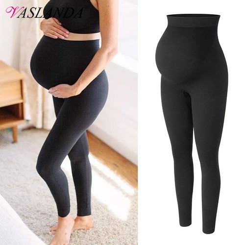 High Waist Maternity Leggings Pregnant 