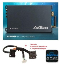 AXTON A594DSP Set Amplificador DSP con Adaptador Plug & Play compatible con Jeep