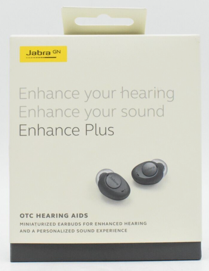 Jabra Enhance イヤフォン Jabra Enhance Plus OTC Rechargeable Hearing Aids Gray