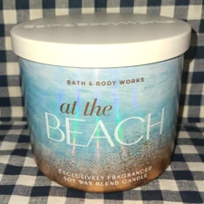 ALL NEW At The Beach 3-Wick Candle 25-45 burn hours 14 oz Bath & Body Works
