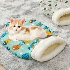 Pet Dog Cat Sleeping Bag Tunnel Cat Nest Soft Warm Nest Pet Supplies For Cats