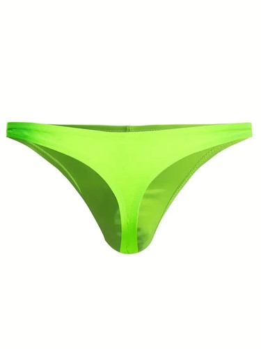 Men's Swim Briefs THONG TRIO. Neon Orange, Pink & Green! Size X-Large 36" XL - Picture 5 of 5