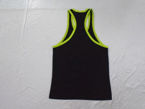 Gilet Palestra Stringer Tank Top Singolo Racer Back - Foto 2 di 2