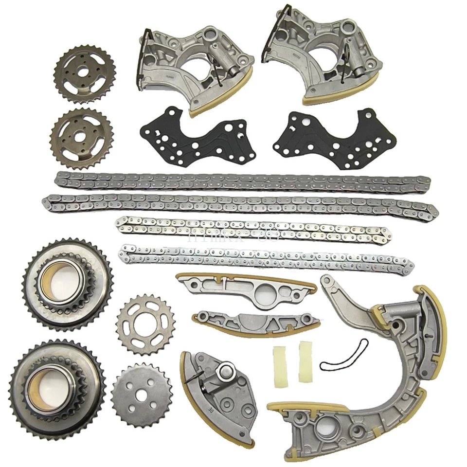 Kit de cadena de distribución del motor para VW Touareg Audi S5 A6 A8 Q7 4,2 L 5,2 L FSI V8 BSM BAR Foto 3 de 4