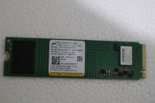 SSD DRIVES ALL BRANDS DISCOUNTED PRICES NVME SSD/ 256 GB/512 GB 2230/2242/2280 - Picture 12 of 24