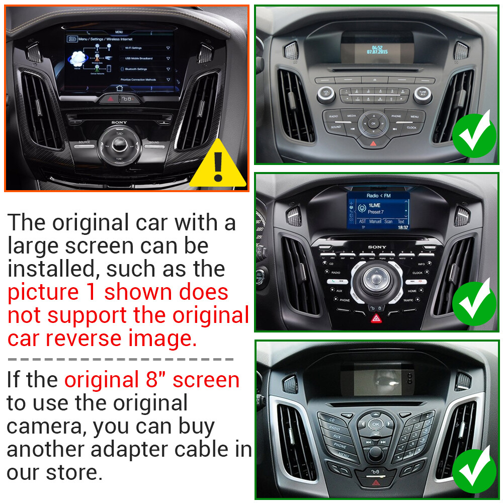 For 20122017 Ford Focus Car Stereo Radio 9'' Android 13