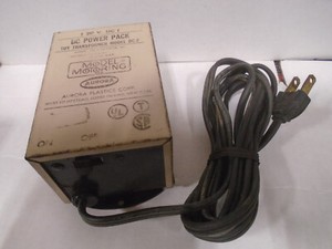 Old Aurora 1960's-70's #DC-2 Model Motoring Transformer 20 VOLT DC TESTED GREAT