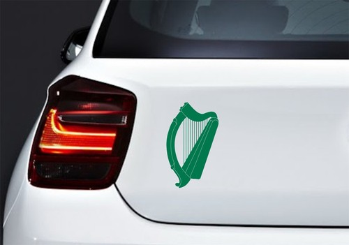 Calcomanía adhesiva de vinilo Harp Symbol of Ireland (ia) - Imagen 7 de 9