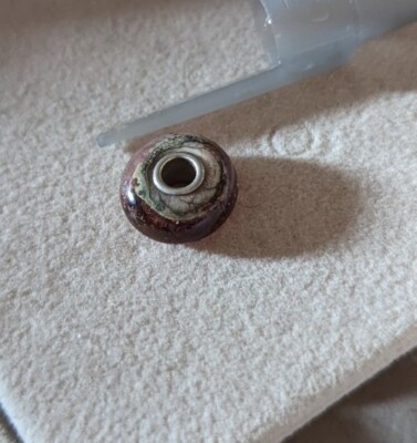 Authentic Trollbeads Glass Ooak Unique Gem Charm Bead