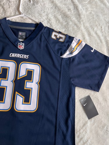 Nike NFL Players San Diego Chargers #33 James Jr. Jersey Sz Youth X-Large - Picture 6 of 13