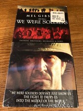 We Were Soldiers VHS VCR Video Tape Movie Mel Gibson Used