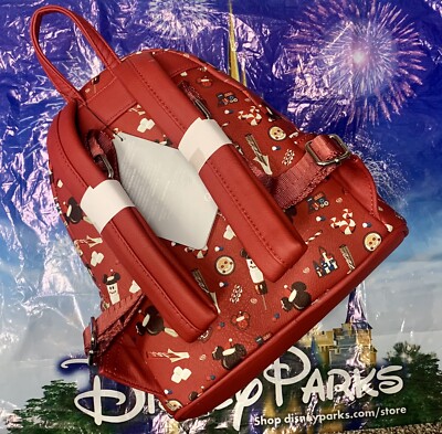Disney Parks Loungefly Christmas Happy Holiday Food Icons  display picture 2