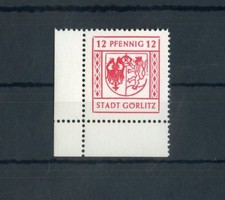 G&Ouml;RLITZ Nr.4I ** ECKRANDST&Uuml;CK PLATTENFEHLER ME 30,-++ !!! (113524)